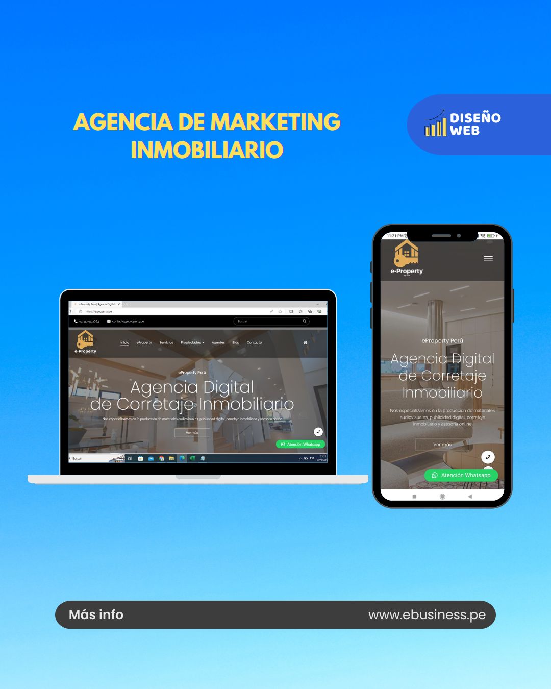 diseño web negocios digitales ebusiness lima