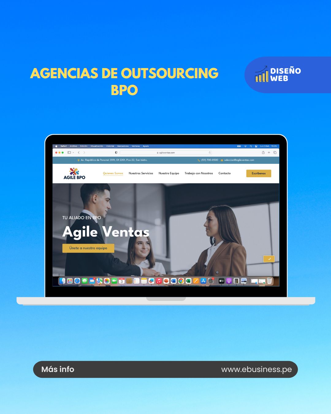 diseño web negocios digitales ebusiness lima